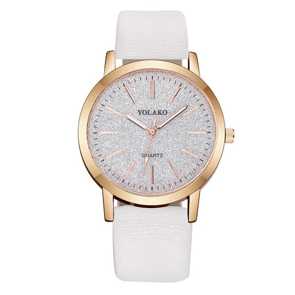 Women's Leather Belt Watch Dress Wind Lady Clock Quartz Dress Ladies Watch Gift Women's Watch Relogio Feminino Relojes #W