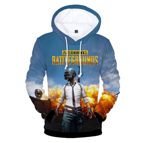 Aikooki New PUBG 3D Hoodies Men/women Fashion Hot Game Playerunknown's Battlegrounds PUBG 3D Print Men's Hoodies and Sweatshirt