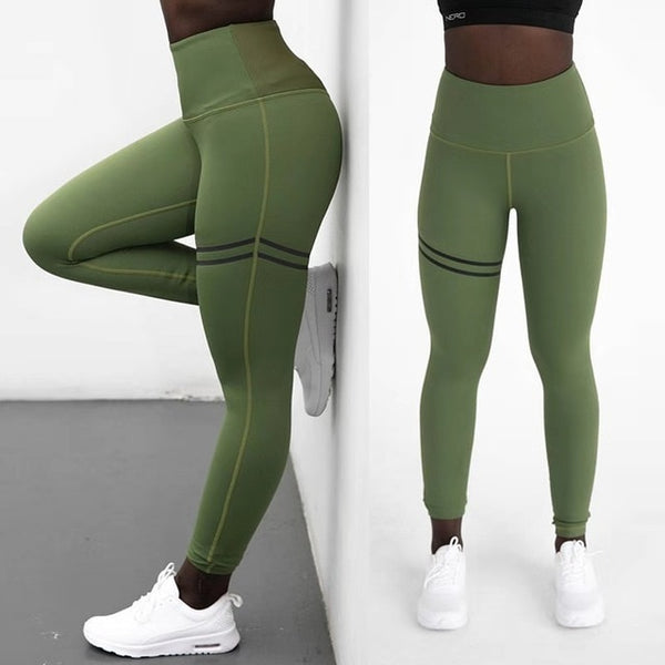 Fashion Push Up Leggings Women Workout Leggings Slim Leggings Polyester V-Waist Jeggings Women Pencil Pants LAISIYI