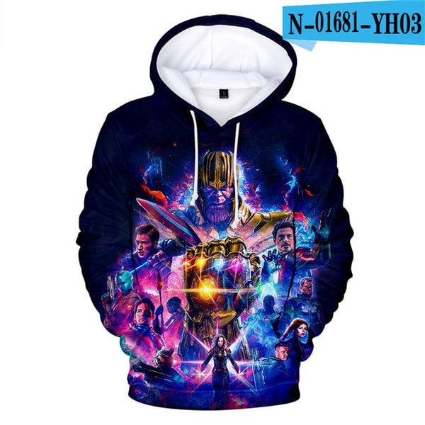 Avengers Endgame Quantum Realm Sweatshirt with hooded Advanced Tech Hoodie Cosplay Costumes 2019 new superhero Iron Man Hoodies