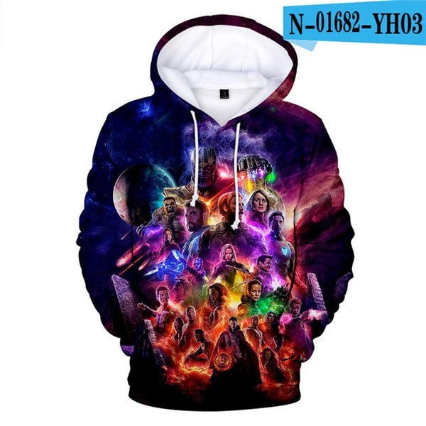 Avengers Endgame Quantum Realm Sweatshirt with hooded Advanced Tech Hoodie Cosplay Costumes 2019 new superhero Iron Man Hoodies