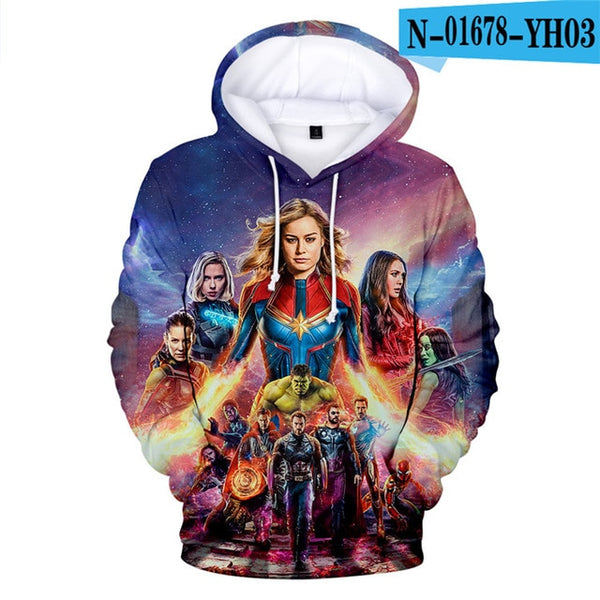 Avengers Endgame Quantum Realm Sweatshirt with hooded Advanced Tech Hoodie Cosplay Costumes 2019 new superhero Iron Man Hoodies