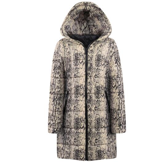 snake pattern spring womens jackets and coats 2019 Parkas plus size for women Jackets warm Outwear With Oversize Coat Parka