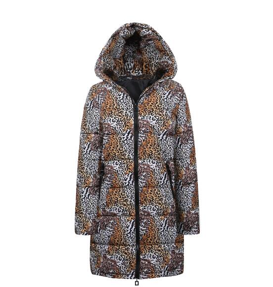 snake pattern spring womens jackets and coats 2019 Parkas plus size for women Jackets warm Outwear With Oversize Coat Parka